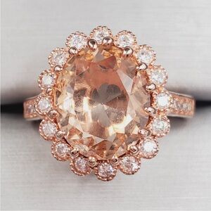 Morganite Ring